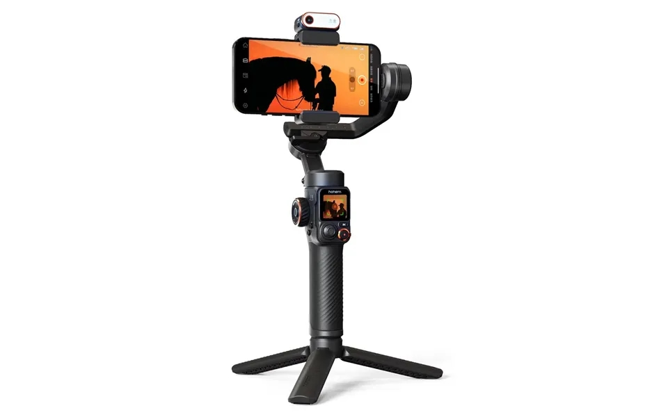 Hohem M7 Isteady M7 Cell Phone Gimbal Stabilizer 3-axis Anti-shake Stands Extendable Selfie Stick For Live Vlog