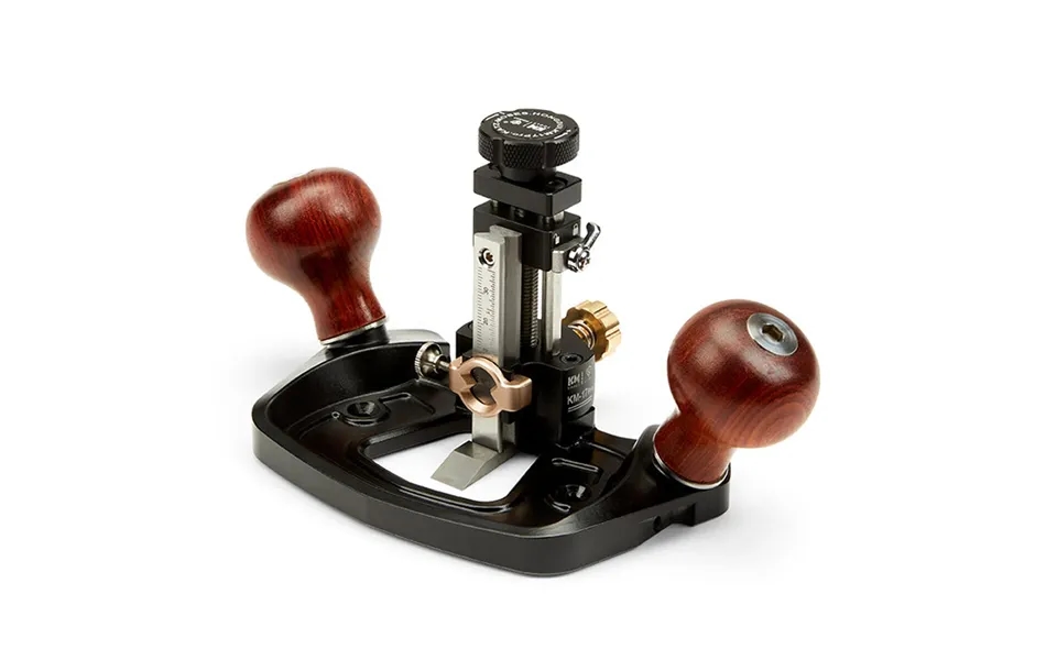 Hongdui Km-17 Pro Router Plane Die Steel Body Adjustable Fence With Cam Lock Depth Stop Dual Blade 1 2inches Width For F