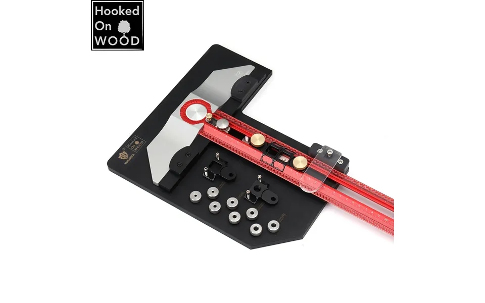 Hongdui Ruler Stand For Hooked On Wood Mt-2465 Pro Scriber Sturdy Acrylic Bakelite Wall-mounted For Easy Storage