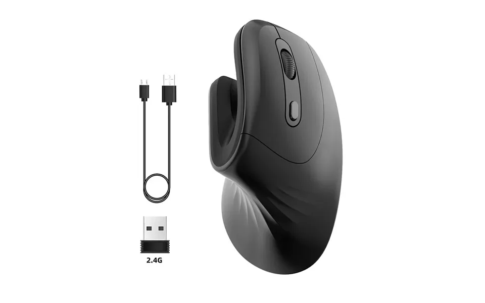 Hxsj T27 2.4g Wireless Vertical Gaming Mouse 1200 2400 3200dpi 6-key Ergonomic Mice For Office Working