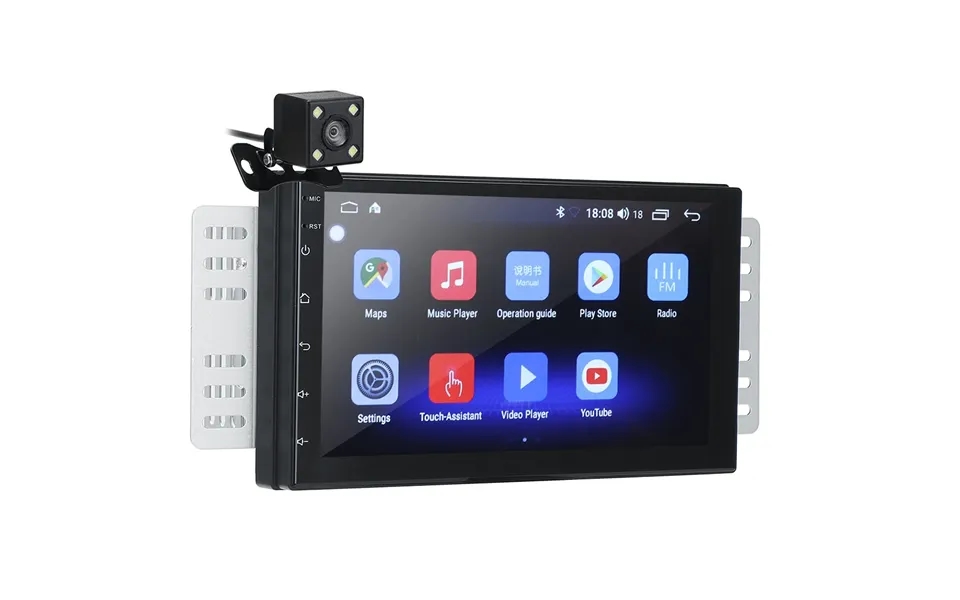 Imars 7inch 2 64g With Carplay Android 8 Car Multimedia Video Player With Carplay Bluetooth Built-in Speakers Wifi Fm