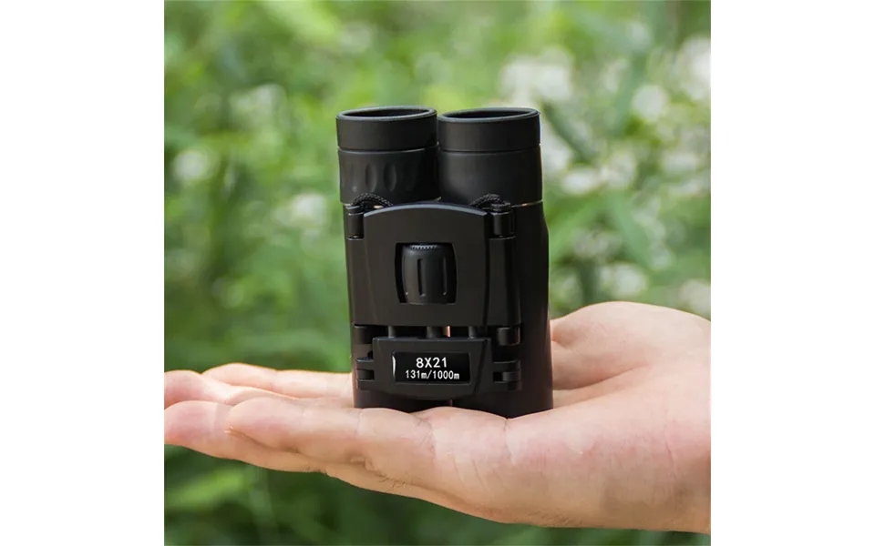 Ipree Hd Zoom Binoculars - 8x21 Long Range Telescope With Compact Folding Design For Outdoor Tourism And Camping Bird Wa