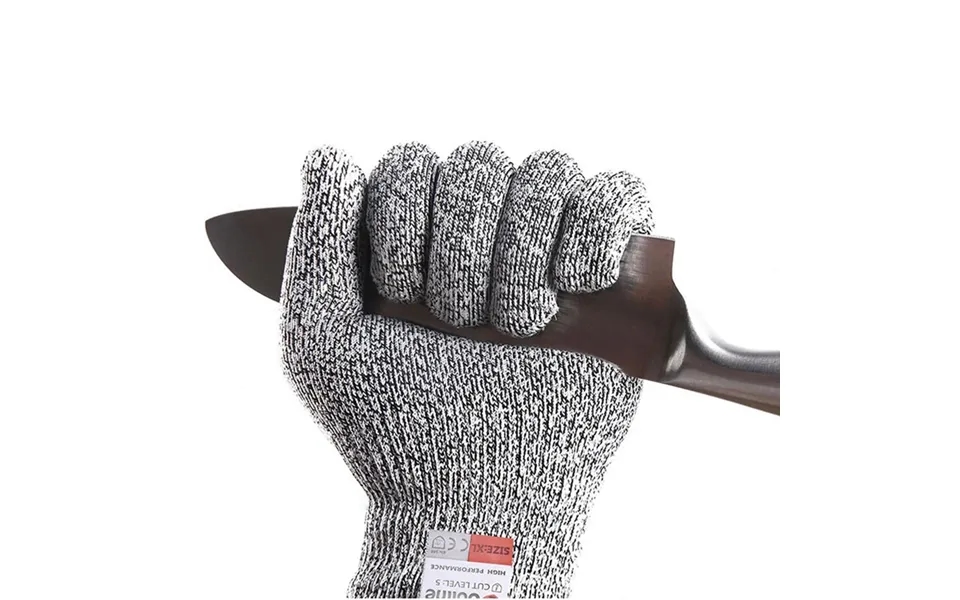 Ipree Level 5 Cut Proof Stab Resistant Wire Metal Glove Kitchen Fishing Cuts Gloves For Oyster Shucking Fish Gardening S