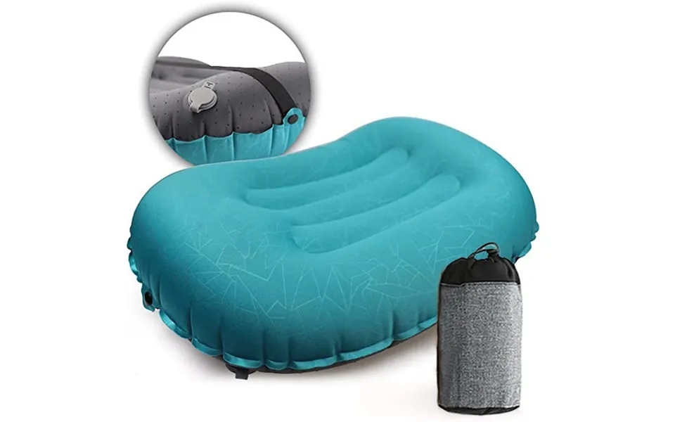 Ipree Ultralight Portable Inflatable Camping Travel Pillow Compact Ergonomic Inflating Pillows For Neck Lumbar Support C
