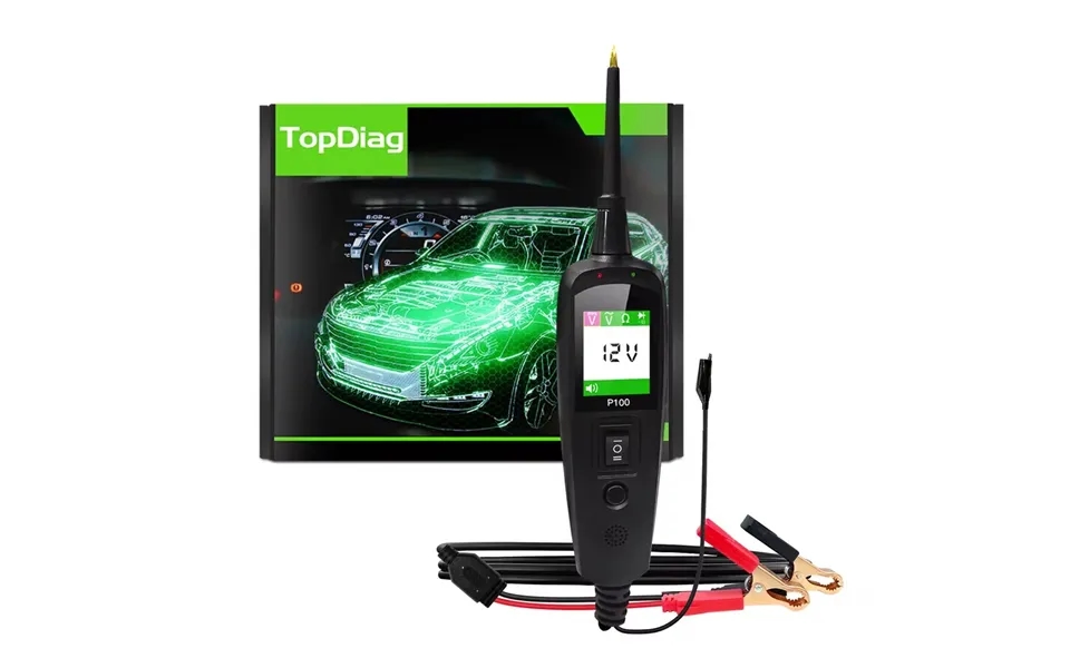 Jdiag P100 Automotive Car Circuit Tester Power 12v 24v Electric Circuit Tester Car Diagnostic Tool Tft Screen Voltage Re