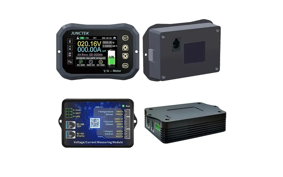 Junctek Bluetooth Kg-f 120v 100a 400a 600a Lcd Power Display Battery Monitor Tester Coulometer Coulomb Meter Battery Ind