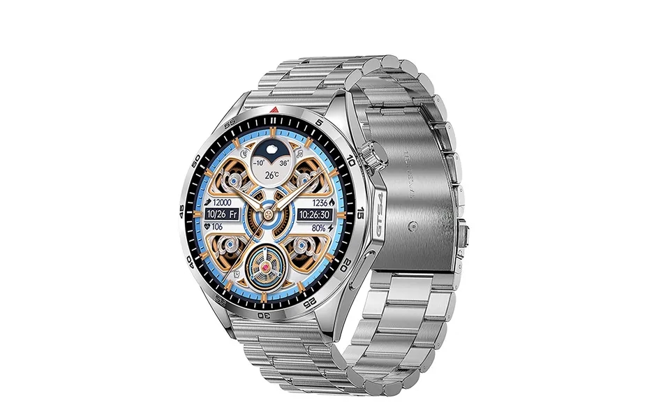 Lemfo Gts4 1.5 Inch Hd Bluetooth Call Health Monitoring Blood Oxygen Hear Rate Blood Pressure Monitoring Smart Watch