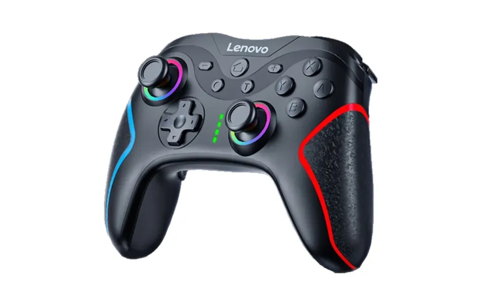 Lenovo S01 Wireless Bluetooth Six-axis Game Controller With 3d Hall Joystick Rgb Gamepad Macro Programming Back Buttons