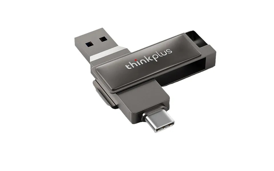 Lenovo Thinkplus Mu233 Usb3.2 Flash Drive High Speed Dual-interface Pendrive 32gb 64gb 128gb 256gb 512gb Mini Portable M
