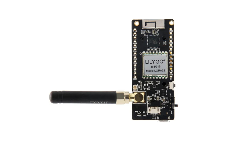 Lilygo Paxcounter Disaster-radio Lora32 V2.1 Esp32 Oled 0.96-inch Bluetooth Wifi Wireless Module Sma Development Board