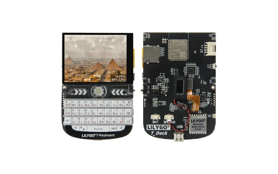 Lilygo T-deck Esp32-s3 Lora 915mhz 2.8 Inch Lcd Development Board Lorawan Long Range With Wifi Bluetooth Module Board