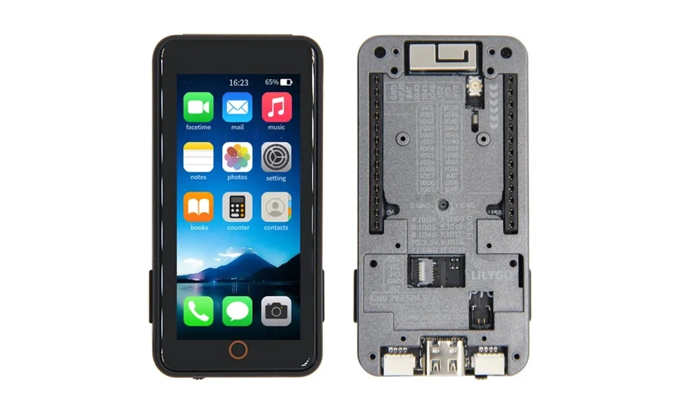 Lilygo T-display-s3 Pro Esp32-s3 Development Board 2.33 Inch Touch Screen Wifi Bluetooth Ble 5 0 Iot Camera Module Micro