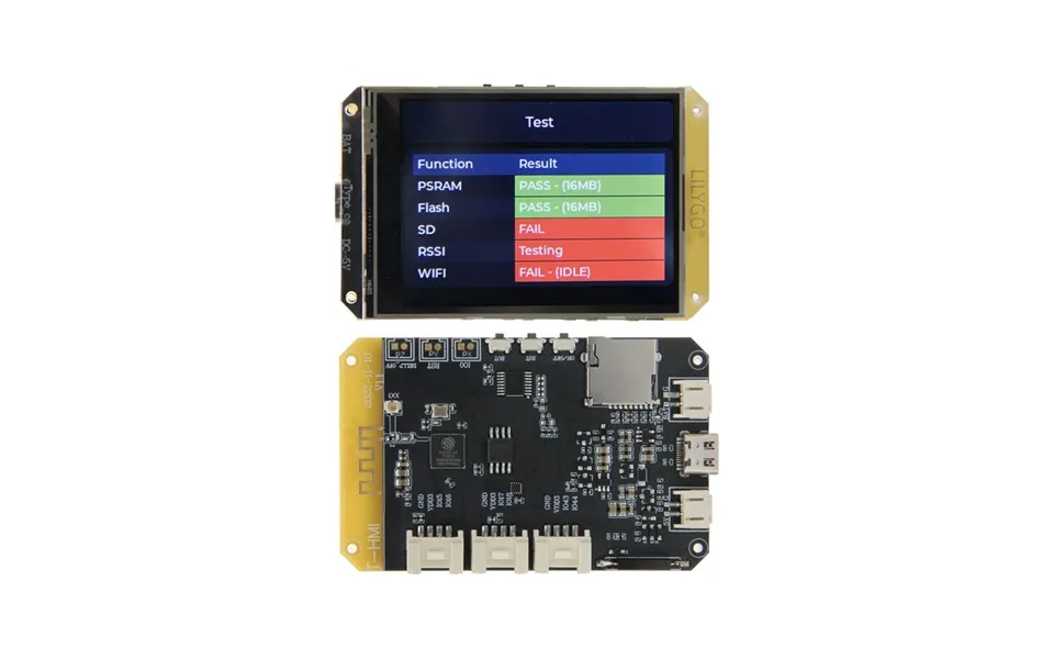 Lilygo T-hmi Esp32-s3 2.8 Inch Resistive Touch Screen Support Tf Wifi Bluetooth Development Board