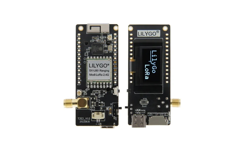 Lilygo T3s3 Esp32-s3 Lora Sx1262 Sx1276 Sx1280 2.4g Development Board Wifi Bluetooth Wireless Module 0