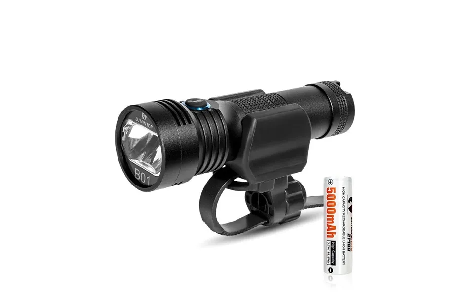 Lumintop B01 2in1 900lm 216m Bike Light Led Flashlight Anti Glare Bicycle Headlight With 21700 Battery Usb Rechargeable