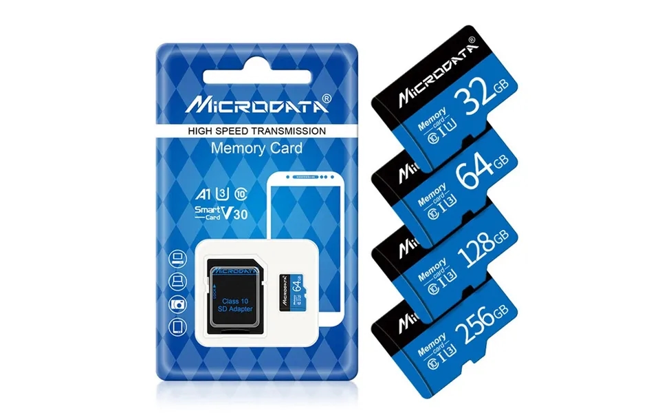 Microdata U3 Class 10 Tf Memory Card 64g 128g 256g High Speed Micro Sd Card Flash Card Smart Card For Phone Camera Drivi