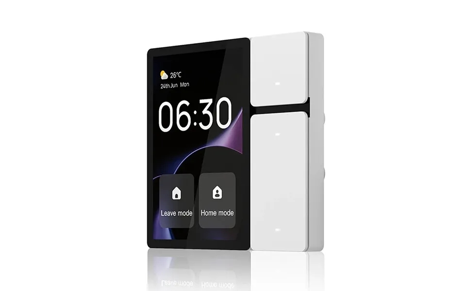 Moes Tuya Wifi 3.5 Inch Smart Control Panel Screen 3 Relays 3 Physical Buttons Ir Remote Control Central Controller Work