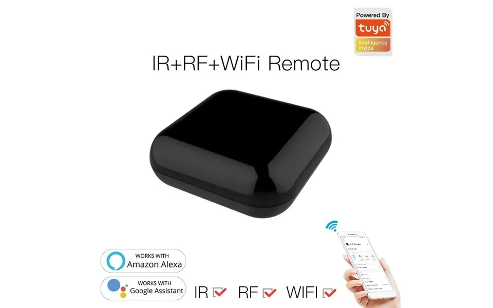 Moes Wifi Rf Ir Universal Remote Controller Rf Appliances Appliances Tuya Smart Life App Voice Control Via Alexa Google