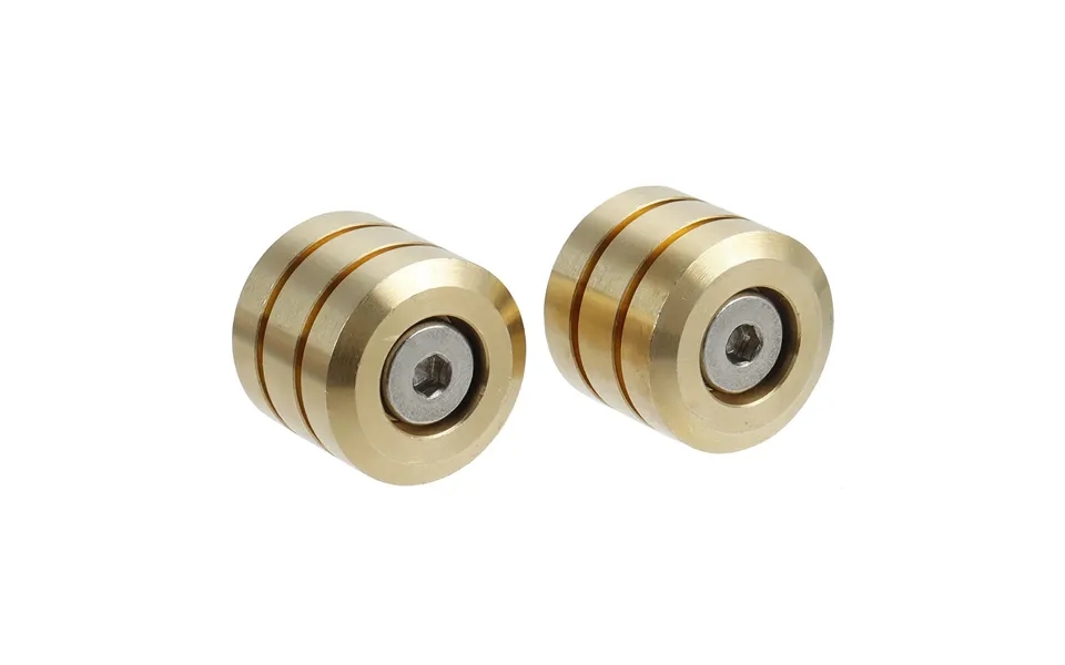 Mohoo 2pcs Brass Rollers For Sharpening System Honing Guide Woodworking Chisel Tool