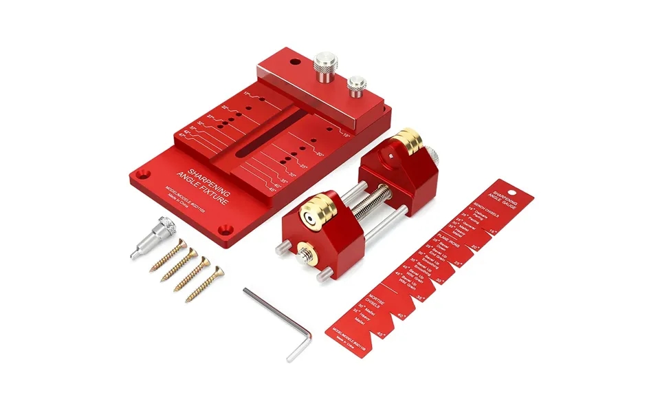 Mohoo Sharpening System Honing Guide Sharpening Holder Angle Fixture Angle Gauge For Woodworking Chisel