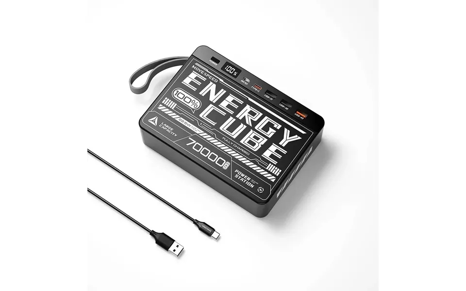 Movespeed Z70 22.5w 70000mah Power Bank External Battery Power Supply With 1 Input & 4 Outputs Pd3