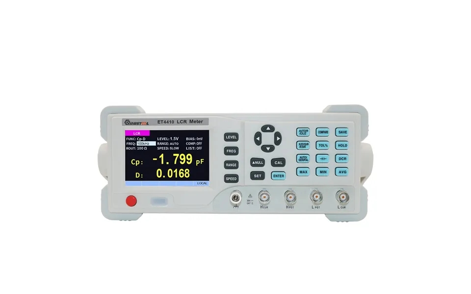 Mustool Et4410 Series Desktop Digital Bridge Tester Lcr Meter Capacitance Resistance Impedance Inductance Measure Lcr Br