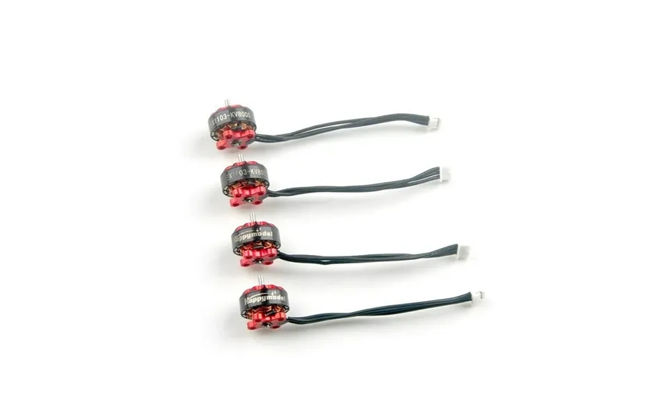 New Happymodel Ex1103s 1103 6000kv 8000kv 12000kv 2-4s Brushless Motor 4 Holes Version For Sailfly-x Toothpick Rc Drone