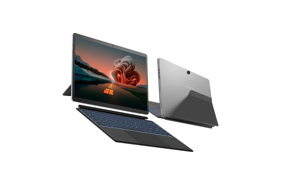 Ninkear T40 Intel N100 Quad Core 16gb Ram 512gb Ssd 14 Inch Windows 11 2 In 1 Tablet With Rgb Backlit Keyboard