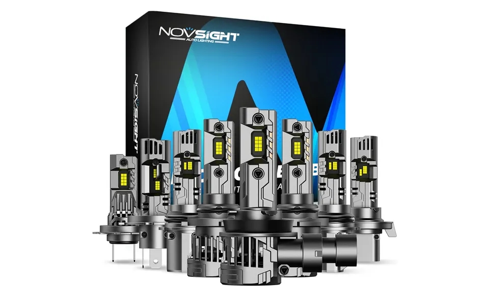 Novsight A500-n99 Series 2pcs 24000lm Led Car Headlights Ip68 Waterproof 100w 6500k Car Led Headlamps High Brightness