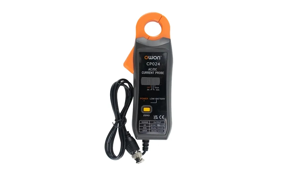 Owon Upgraded Cp024 Oscilloscope Ac Dc Current Clamp Probe Tester Dc 200khz 400a Bandwidth Oscilloscope Parts