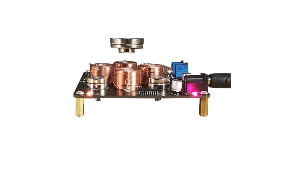 Push-down Magnetic Levitation Electronic Diy Spare Parts Soldering Training Diy Kit