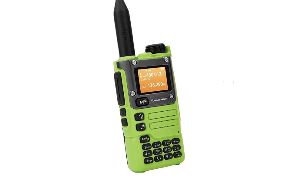 Quansheng Uv-k6 Walkie Talkie 5w Green Air Band Fm 50-600mhz Vhf Uhf Wireless Frequency Two Way Radio