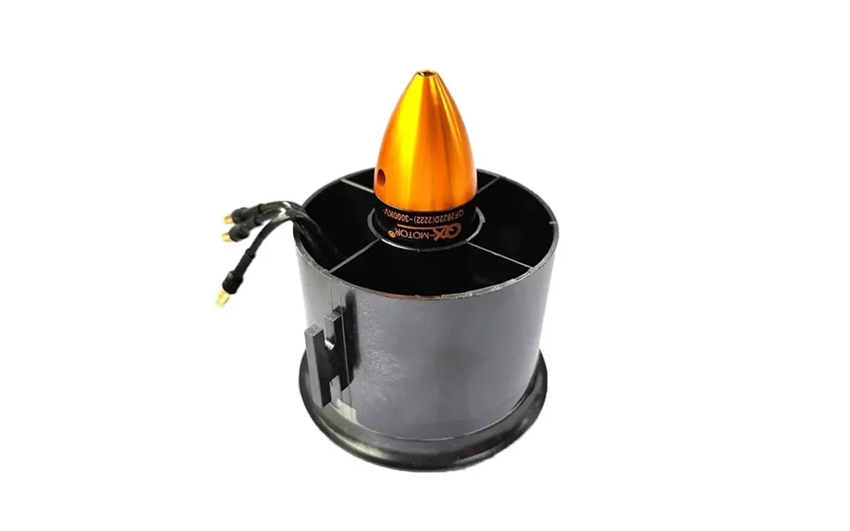 Qx-motor 70mm 6 Blade Edf Ducted Fan Unit With Qf2822 3000kv 4s Brushlessmotor For Rc Airplane Jet