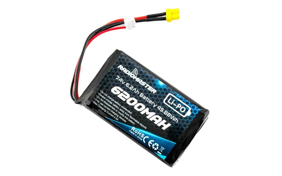 Radiomaster 2s 7.4v 6200mah Lipo Transmitter Battery Jst-xh Xt30 Plug For Boxer Tx16s Remote Controller