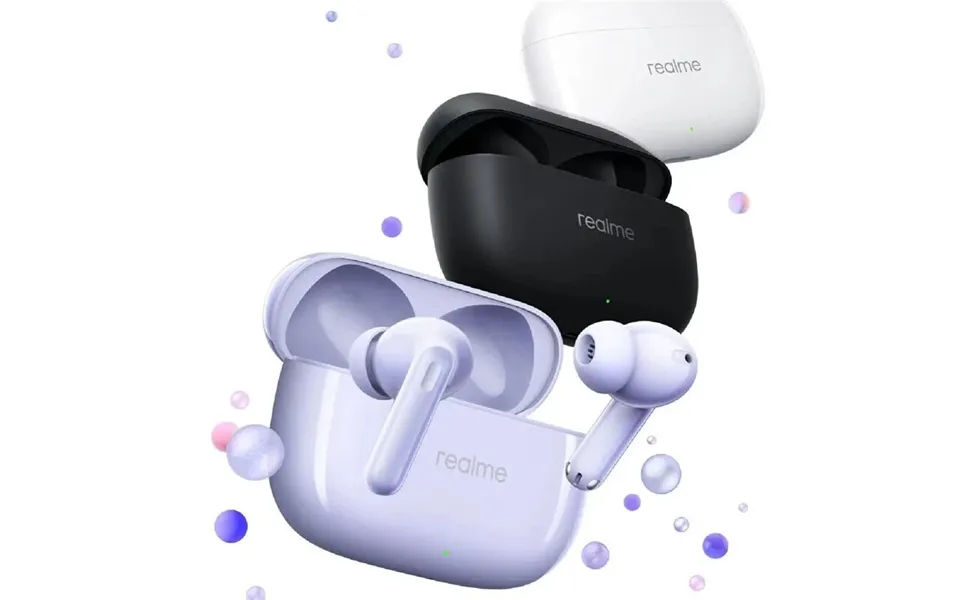 Realme Buds T310 Bluetooth Headset Wireless Anc Earphone 46db Depth Noise Cancelling Ai Call Noise Reduction 3d Surround