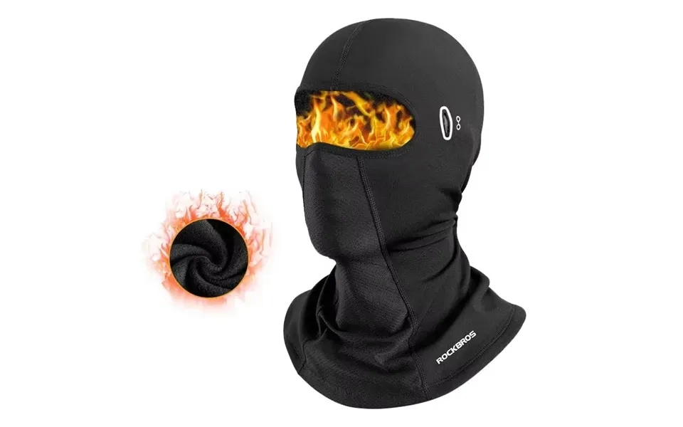 Rockbros Balaclava Bike Motorcycle Mask Warm Cycling Helmet Liner Caps Windproof Breathable Skiing Face Mask With Glasse
