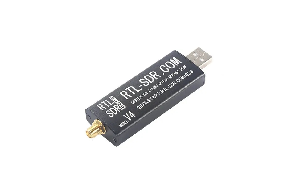 Rtl-sdr Blog Rtl Sdr V4 R828d Rtl2832u 1ppm Tcxo Sma Rtlsdr Software Defined Radio With Multipurpose Dipole Antenna