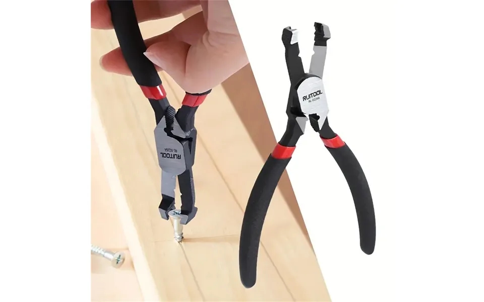 Ruitool Woodworking Screw Extractor Pliers Stripped Screw Remover Tool With Non-slip Jaws For Quick Removal Of Damaged O