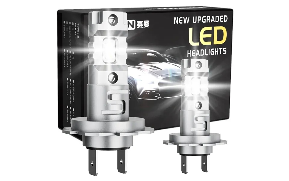 Sealight X5-h7 Pair 2600lm Led Car Led Headlight Bulbs Hi Low Beam 6000k-6500k Unviersal Car Led Headlights