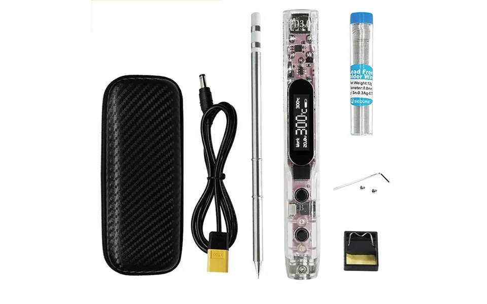 Sequer Si012 Pro Max T12 Portable Oled Soldering Iron With Color Ambience Light Chinese - English And Russian Menu Appli