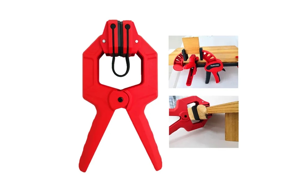 Single Hand F Clamp High Hardness Engineering Plastic G Style Design 50mm Maximum Opening Ideal For Woodworking And Mode
