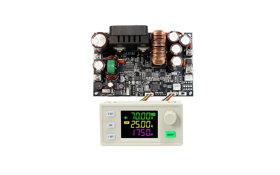 Sinilink Xy7025 Dc Buck Adjustable Power Supply Module 70v 25a 1750w Constant Voltage Current Lcd Display Solar Charging