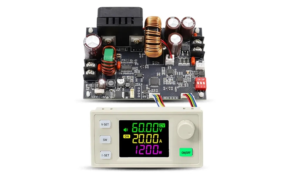 Sinlink Xy6020lv 20a 1200w Cnc Adjustable Dc Regulated Buck Power Supply Constant Voltage And Current Maintenance Step-d