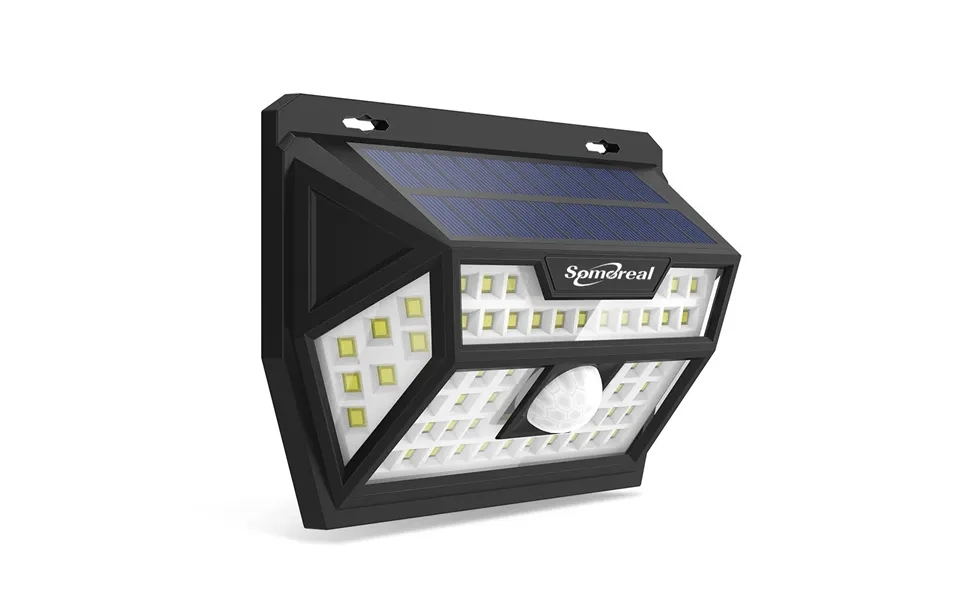 Somoreal Sm-olt10 Solar Power 62 Led Pir Motion Sensor Wall Light Wide Angle Waterproof For Outdoor Garden Path Yard Sec