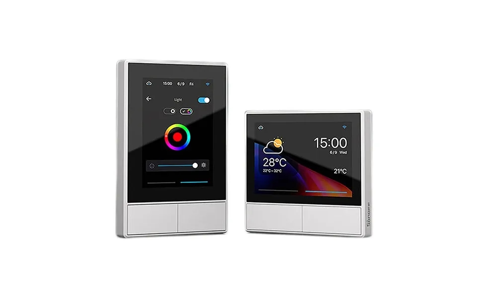 Sonoff Nspanel Wifi Smart Thermostat Wall Switch Eu Us Temperature Display All-in-one Remote Controller With Alexa Googl