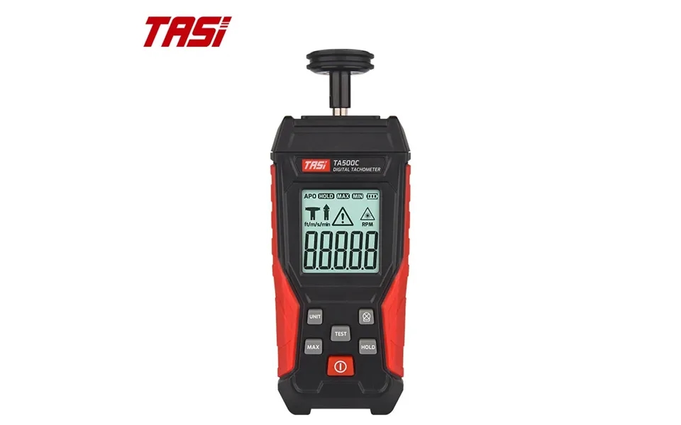 Special Anson Ta500c Professional Laser Tachometer Digital Contact Speedometer Speed Measurement Instrument Line Speed M