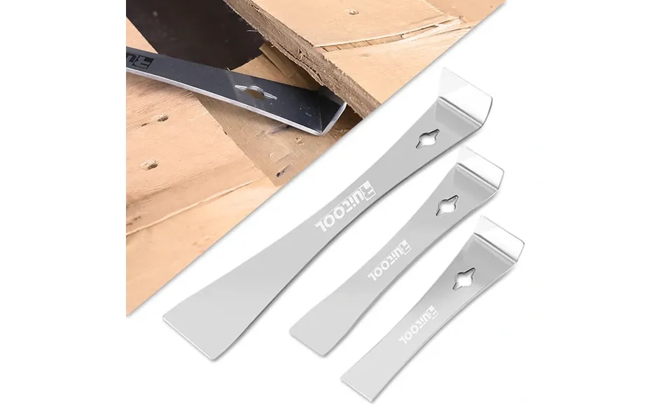 Stainless Steel Pry Bar Scraper Mini Flat Puller For Woodworking Nail Starter Multi-function Scraping Tool