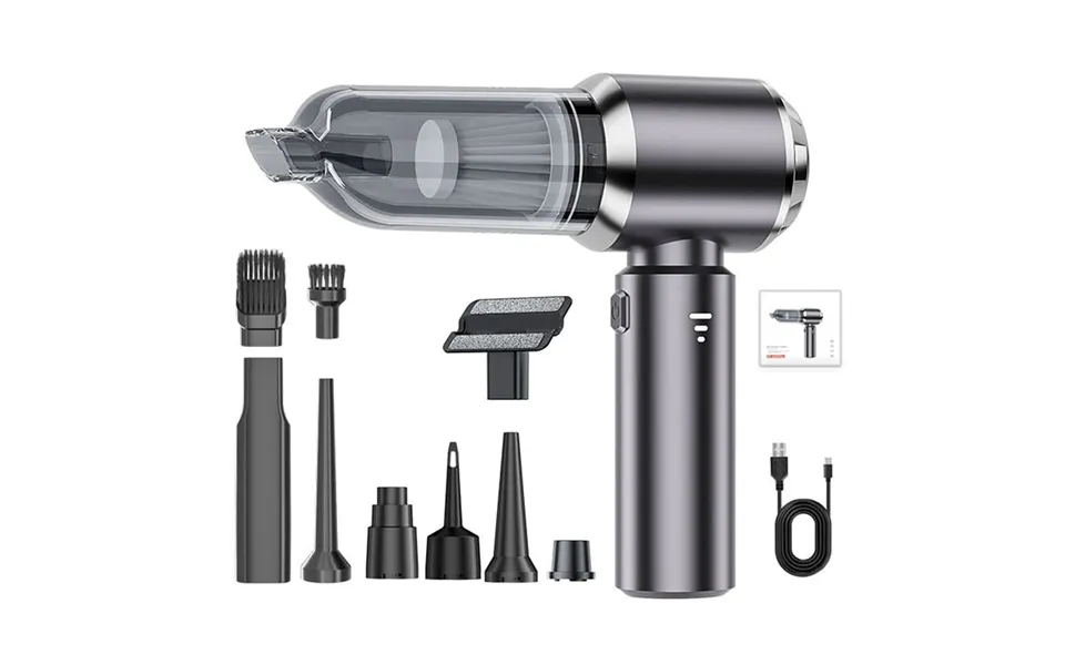 Suitu 16000pa Cordless Car Vacuum Cleaner 3 Speed Adjustable Brushless With Power Display Brushless Strong Power Display