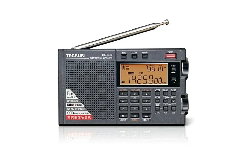 Tecsun Pl-330 Portable Radio Full-band Radio Fm Mw Sw Lw Ssb Dsp Multi-functional Radio Receivers High Sensitivity Radio