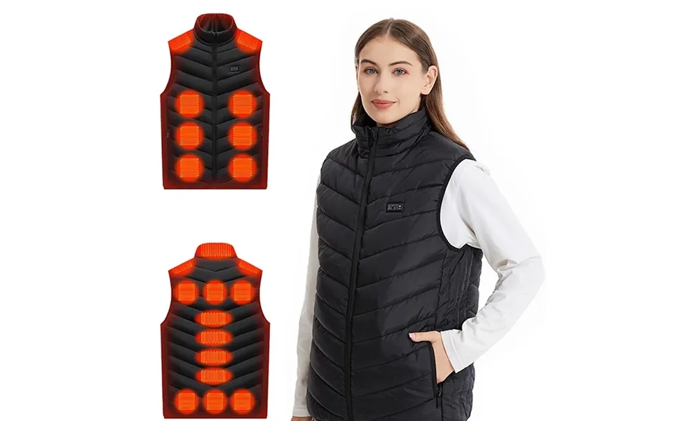 Tengoo Hw-21 21 Zones Heating Vest Unisex 3-gears Temperature Usb Charging Smart Thermal Warm Oversized Jacket Heated Co